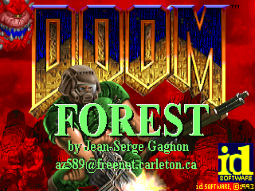 Forest ValleyGame: DoomYear: 1995Port: AnySpecs: E2M1-E2M4...