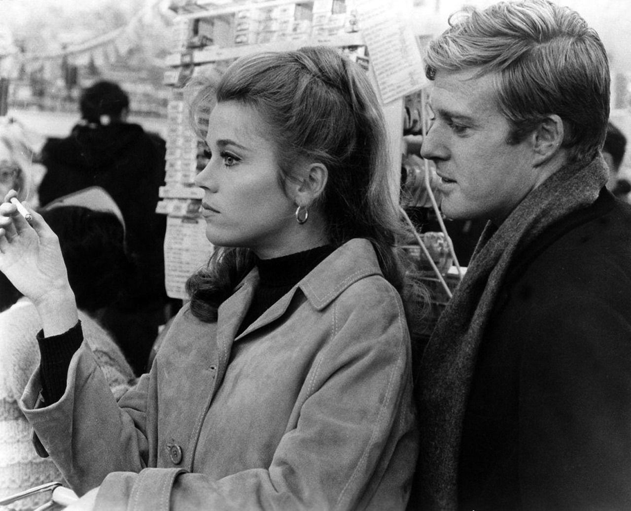 voxsartoria — 1967. Jane Fonda and Robert Redford.