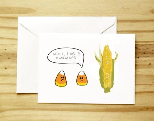 sixpenceee:A set of adorable halloween cards!