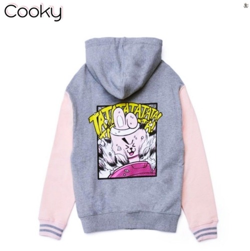 kstarmx:★ [LINE x BTS] BT21 Zip Up Hoodie (Free Shipping)...