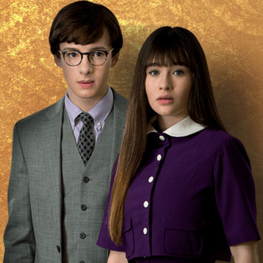 KLAUS AND VIOLET BAUDELAIRE/ A Series of Unfortunate Events