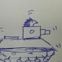 Hedgehog with a tank
