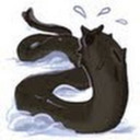 blog logo of disgusting slime eel