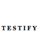blog logo of T E S T I F Y