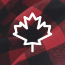 blog logo of plaid sleeves & maple leaves