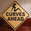 caution curves ahead