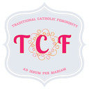 blog logo of Traditional Catholic Femininity