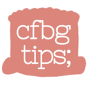 blog logo of carefree black girl tips;