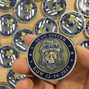 Lapel Pin Challenge Coin Police Badge