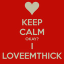 blog logo of iloveemthick