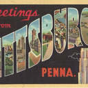blog logo of Susie's Pennsylvania Postcards
