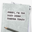 blog logo of freewheeling bisexual fandom trash