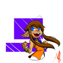 blog logo of character designer , animator blog