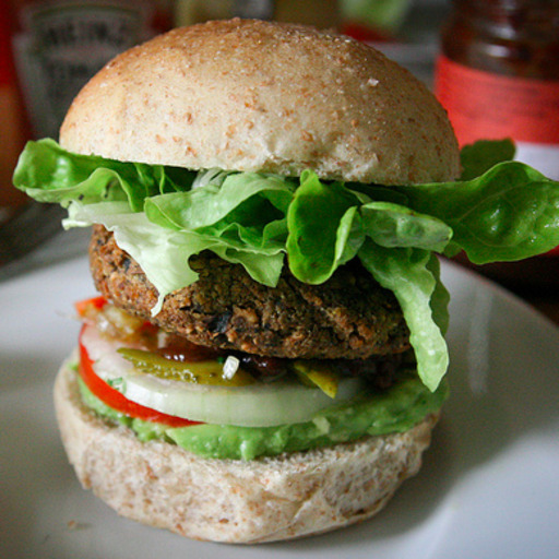 Ultimate Veggie Burgers - Mushroom Cashew Bulgur Burger