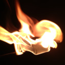 blog logo of frozen by fire.