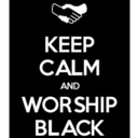blog logo of Black on White