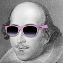 blog logo of incorrect shakespeare quotes