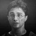 Harry Potter in Black and White