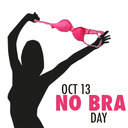 blog logo of No Bra Day