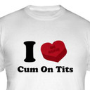 blog logo of Cum On Tits Lover