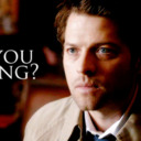 blog logo of The Supernatural fandom has a gif for everything