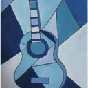 blog logo of the blue guitar
