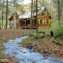 blog logo of Country Homes, Log Cabins and Camp Life