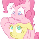 blog logo of Ask Fluttershy and Pinkie Pie