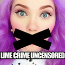 blog logo of Lime Crime Uncensored