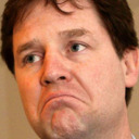 blog logo of Nick Clegg Looking Sad