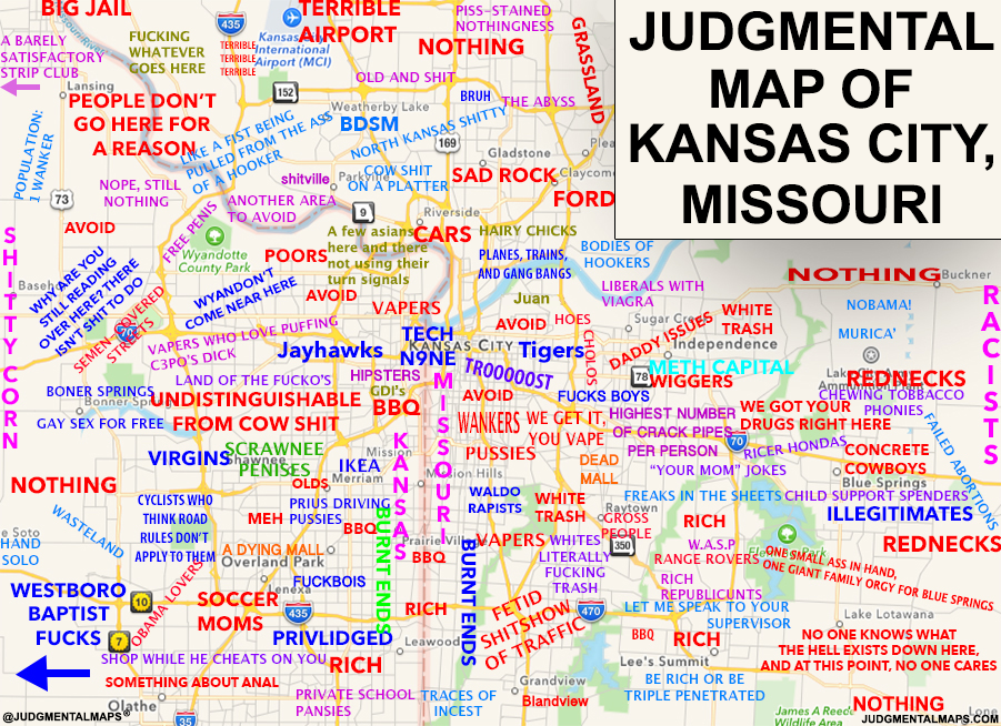 judgemental map of st louis Judgmental Maps