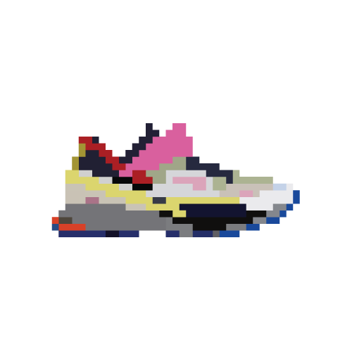 Pixelated shoes by me