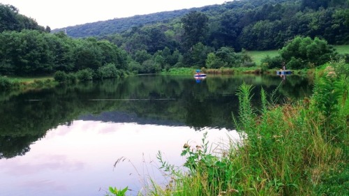 #Evening #Fishing #PaddleBoating #OurPond 