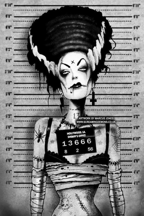 goryhorror:Mugshot artwork by: Marcus Jones...