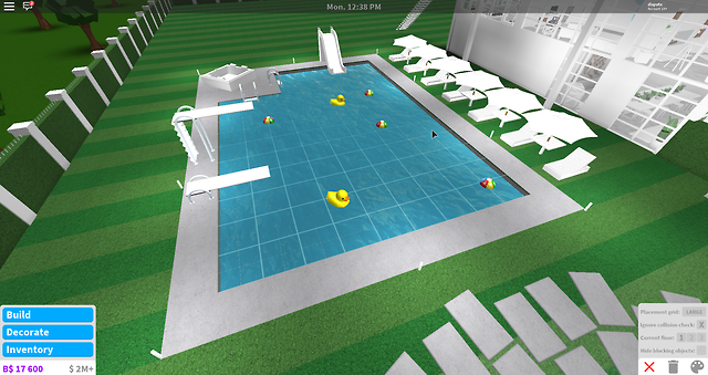 Bloxburg Infinity Pool