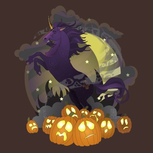 Halloweenicorn.#halloween #halloweenicorn #art #illustration...