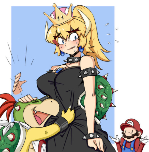 thelittlebigeme:we are having a fever of “bowsette” and i...