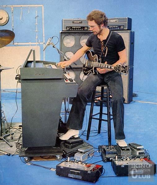 robert fripp pedalboard