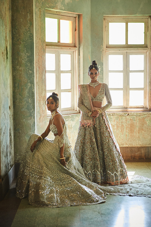 sabyaasachi:JADE by Monica & KarishmaModels: Nidhi Sunil...