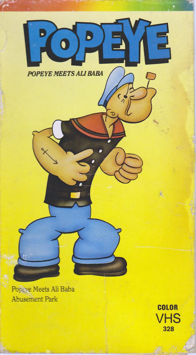 The VCR from Heck, Public Domain Popeye, Part One Burbank Video