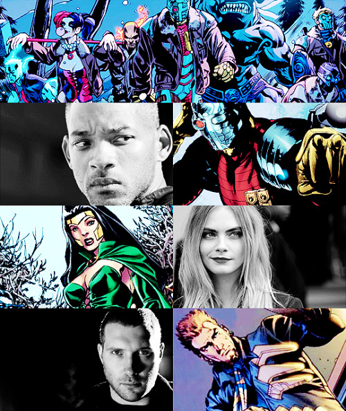 lissadragomr:Jared Leto as Joker, Margot Robbie as Harley...