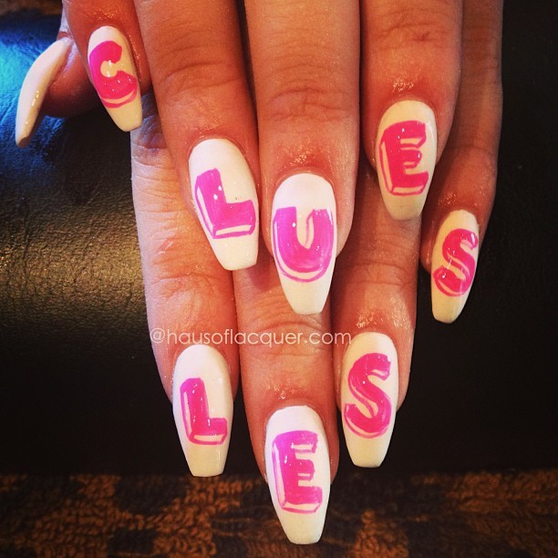 HAUS OF LACQUER » Get a clue!! Nails for @chelseakaitlin_ done at...