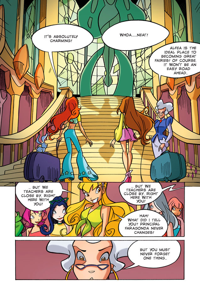 Winx Club Comics And Episodes The Castle Translated By Rainbow S R L