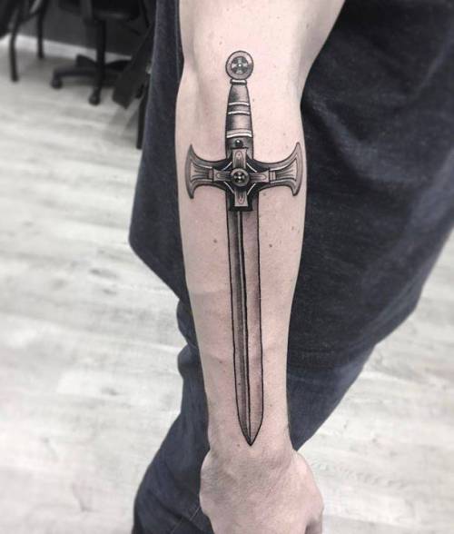 Sword tattoo done... - Inkblot tattoo & art studio | Facebook