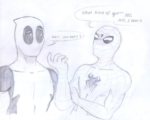 orthus-draws:a li’l something for @ask-spiderpool because I...