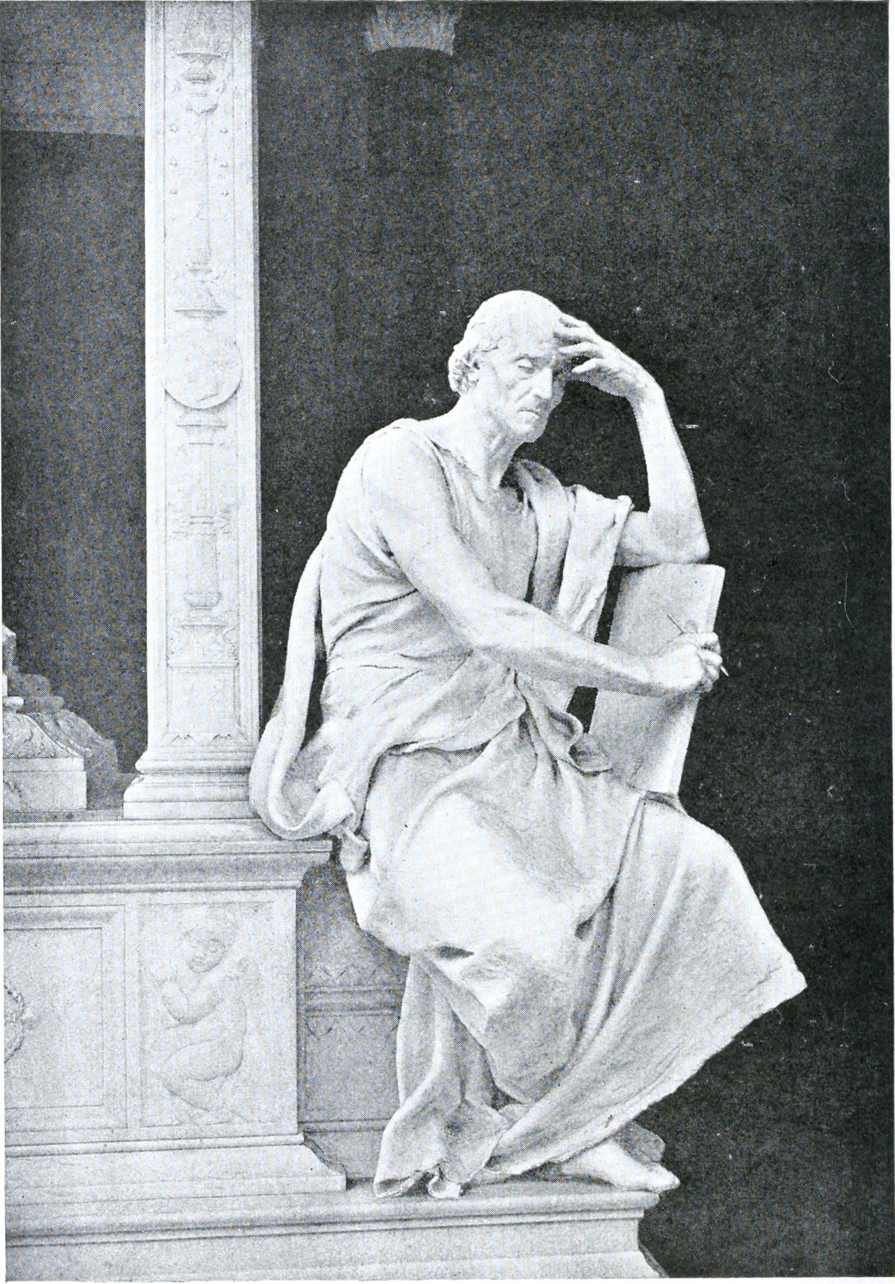 sculpture porn â€” || Meditation, Paul Dubois,1910.