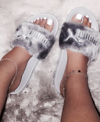 puma slippers tumblr