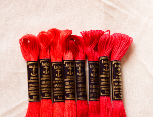 amalakamala hilos embroidery bordado algodón anchor embroidery thread embroidered