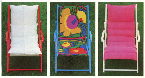 thegroovyarchives:DIY Deckchair DesignsFrom Bright Ideas For...