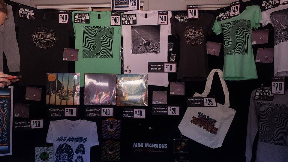 tame impala official merch